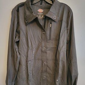 Dickies Advance Onyx Scrub Jacket